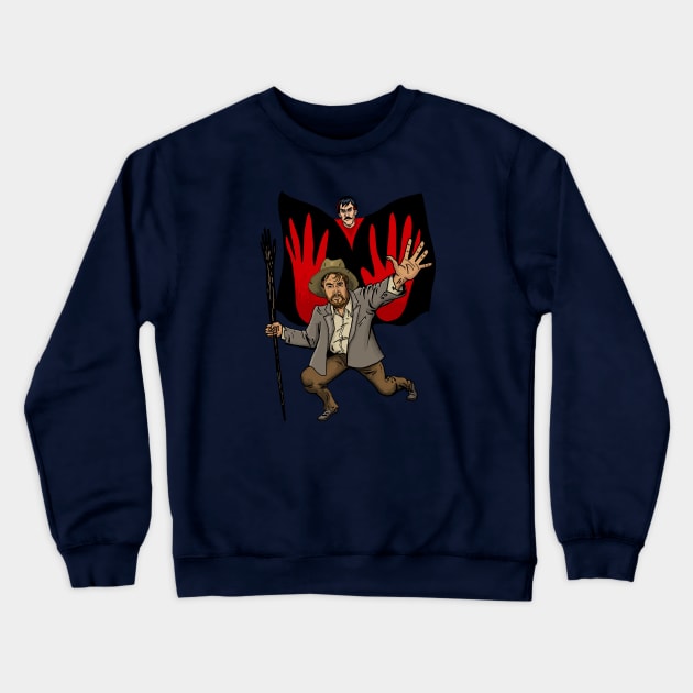 "MANOS" the Hands of Fate Crewneck Sweatshirt by blakely737